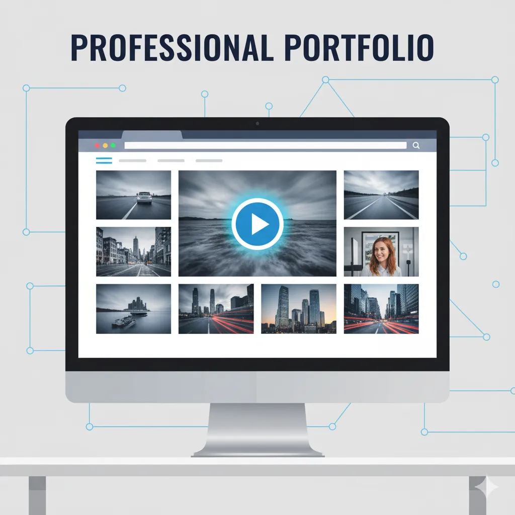 Tunjukkan, Jangan Hanya Cerita: Mengapa Galeri Foto & Video Portofolio Wajib Ada di Website Anda
