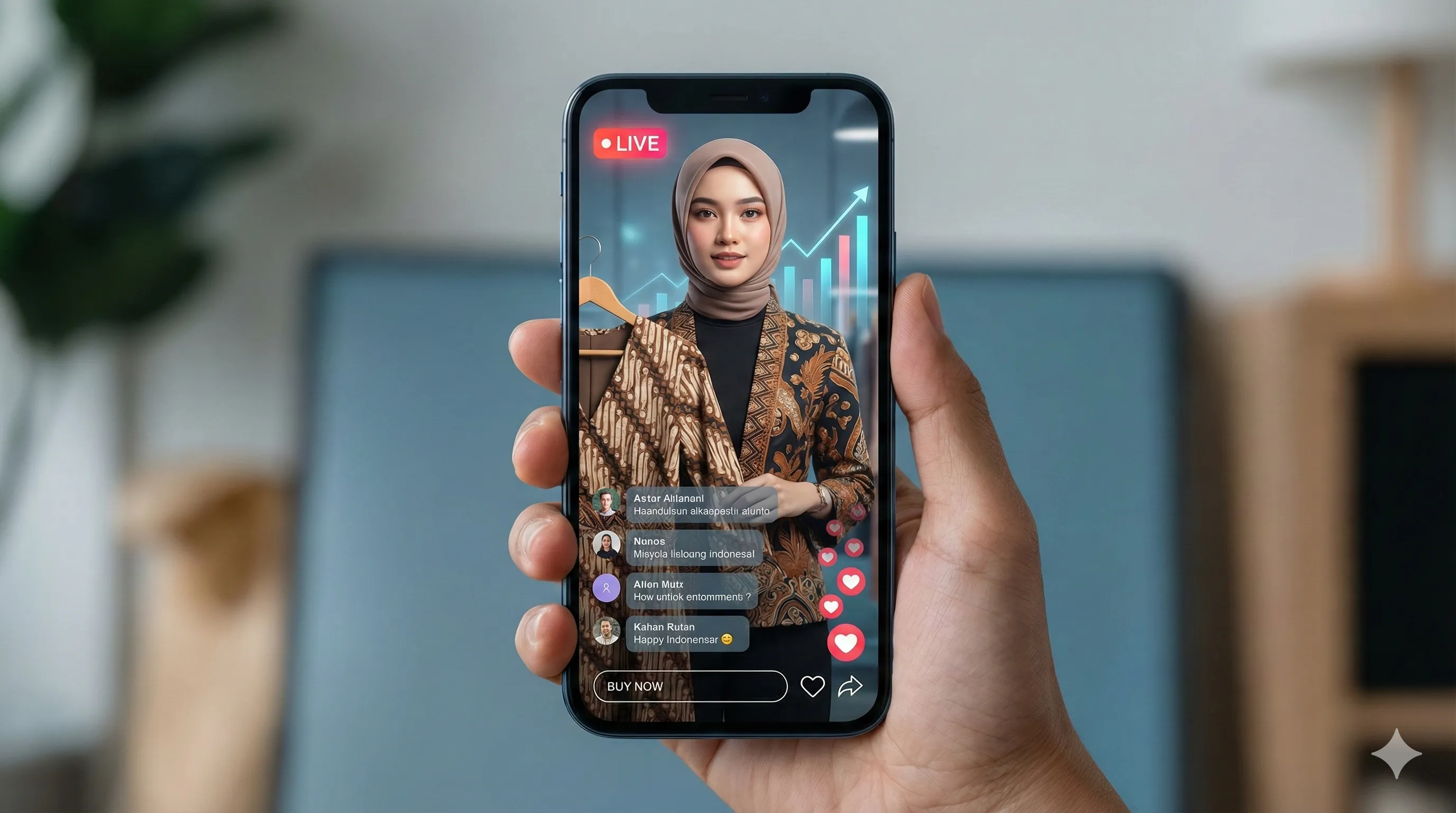Host Live Streaming "Manusia" Mulai Pensiun? Tren AI Avatar Penjual 24 Jam Guncang E-Commerce Indonesia